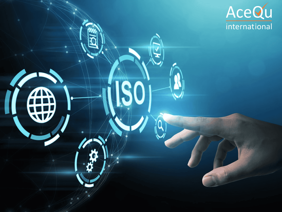 ISO certification auditors conducting an official audit for business compliance